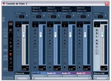STEINBERG CUBASE STUDIO 4 - Ouvrir la console - 3