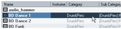 STEINBERG CUBASE STUDIO 4 - Gestion des listes de tags (cubase uniquement) - 2