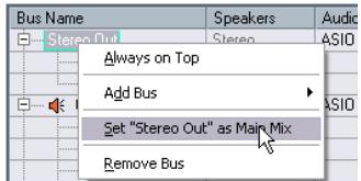 STEINBERG CUBASE STUDIO 4 - Sorties VST - mixage principal - 1