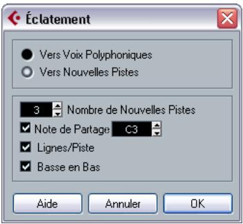 STEINBERG CUBASE STUDIO 4 - Automatique - la fonction éclatement - 1