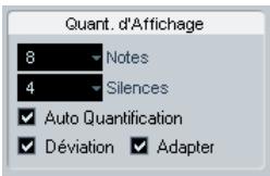 STEINBERG CUBASE STUDIO 4 - Quantification d'affichage - 1