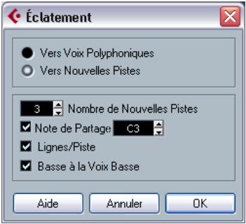 STEINBERG CUBASE STUDIO 4 - La fonction Éclatement - 2