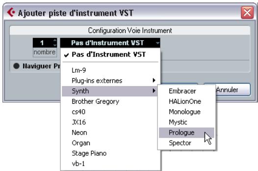 STEINBERG CUBASE STUDIO 4 - Créer une piste instrument - 1