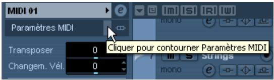 STEINBERG CUBASE STUDIO 4 - Paramètres MIDI - 2