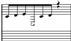 STEINBERG CUBASE STUDIO 4 - Ligatures d'une portée à l'autre - 2