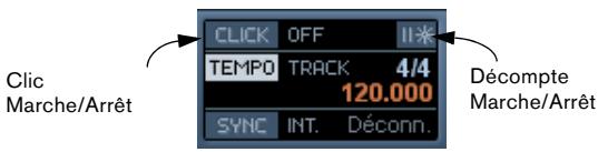 STEINBERG CUBASE STUDIO 4 - Utilisation du métronome - 1