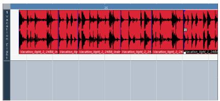 STEINBERG CUBASE STUDIO 4 - La règle et la ligne d'infos - 1