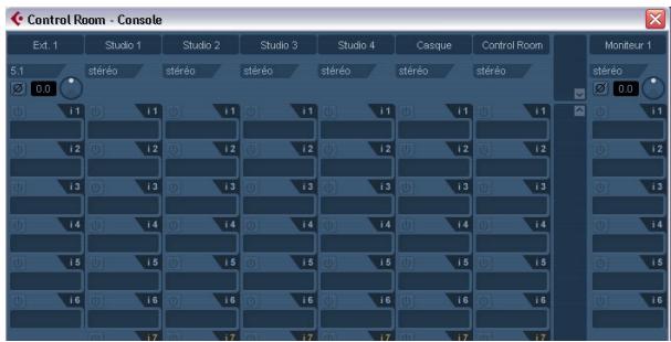 STEINBERG CUBASE STUDIO 4 - Inserts et VU-mètres control room - 1