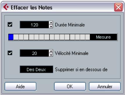 STEINBERG CUBASE STUDIO 4 - Effacer les notes - 1