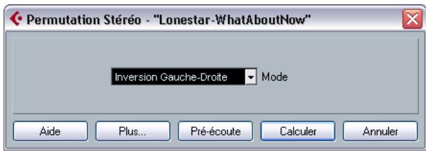 STEINBERG CUBASE STUDIO 4 - Permutation stéréo - 1