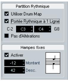 STEINBERG CUBASE STUDIO 4 - Définir une portée de partition rythmique - 1