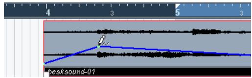 STEINBERG CUBASE STUDIO 4 - Enveloppes d'événement - 1