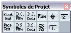 STEINBERG CUBASE STUDIO 4 - Les symboles disponibles - 5