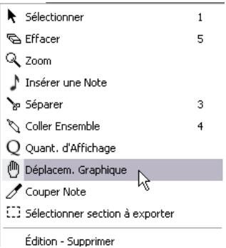 STEINBERG CUBASE STUDIO 4 - Déplacer des clefs - 1