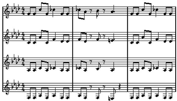 STEINBERG CUBASE STUDIO 4 - Voix polyphoniques automatiques - mélanger toutes les portées - 1