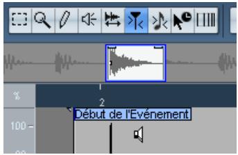 STEINBERG CUBASE STUDIO 4 - Désactiver des tranches - 1