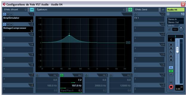 STEINBERG CUBASE STUDIO 4 - Utilisation des configurations de voie - 1