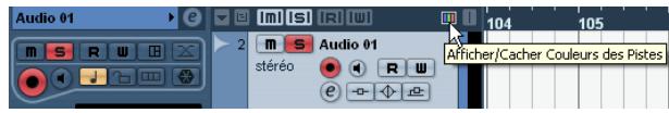 STEINBERG CUBASE STUDIO 4 - Applique des couleurs de piste manuellement - 1