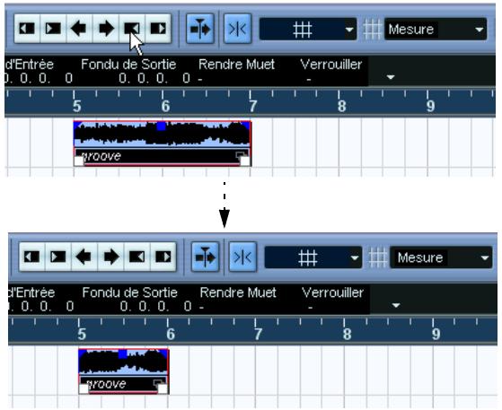 STEINBERG CUBASE STUDIO 4 - Changer la taille des événements - 2