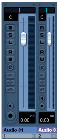 STEINBERG CUBASE STUDIO 4 - Régler la largeur des voies de console - 3