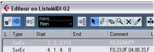 STEINBERG CUBASE STUDIO 4 - Enregistreur bulkdump dans cubase - 2