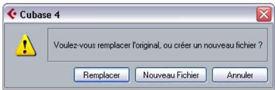 STEINBERG CUBASE STUDIO 4 - Geler les modifications - 1