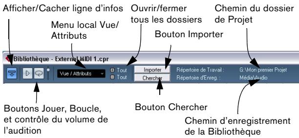 STEINBERG CUBASE STUDIO 4 - Ouvrir la bibliothèque - 3