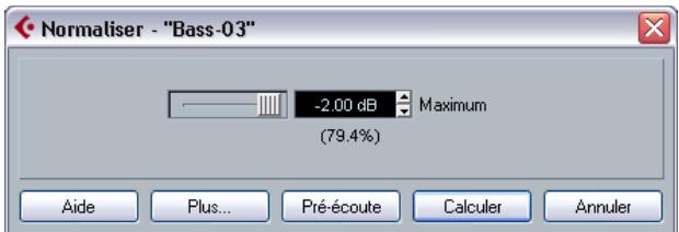STEINBERG CUBASE STUDIO 4 - Normaliser - 1