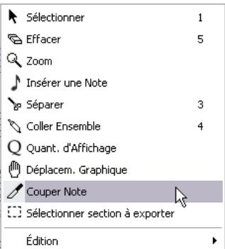 STEINBERG CUBASE STUDIO 4 - L'outil couper note - 1