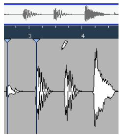 STEINBERG CUBASE STUDIO 4 - Supprimer des repères - 1