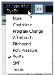 STEINBERG CUBASE STUDIO 4 - Insérer des événements - 1