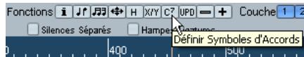 STEINBERG CUBASE STUDIO 4 - Usage de la fonction "définir symbole d'accord - 2