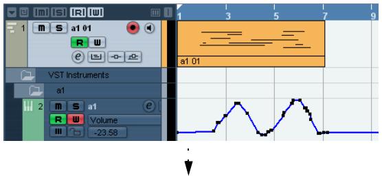 STEINBERG CUBASE STUDIO 4 - Comparaison entre gestion VST normal et pistes instrument - 1
