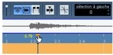 STEINBERG CUBASE STUDIO 4 - Déplacer l'emplacement source d'onglets warp existants - 1