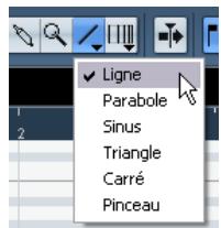STEINBERG CUBASE STUDIO 4 - Desserer des notes avec l'outil ligne - 1