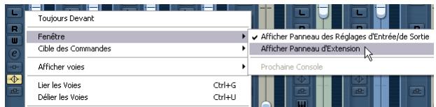 STEINBERG CUBASE STUDIO 4 - Voies de console normales ou étendues (Cubase uniquement) - 1