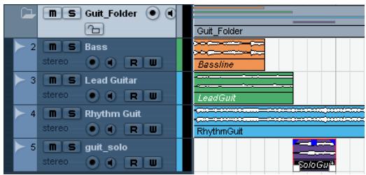 STEINBERG CUBASE STUDIO 4 - Travailler avec des conteneurs répertoire - 1