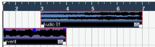 STEINBERG CUBASE STUDIO 4 - Grouper les événements - 1