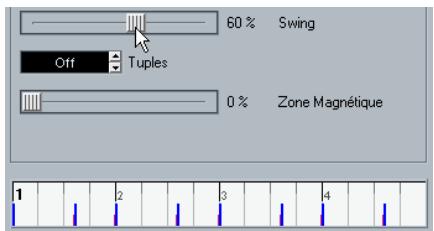 STEINBERG CUBASE STUDIO 4 - Les menus locaux grille et type - 3