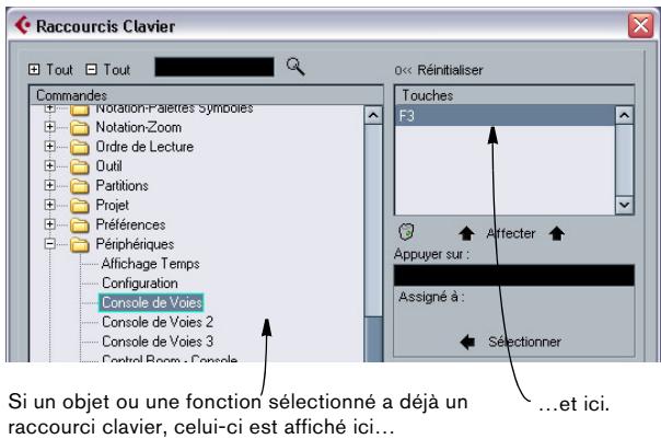 STEINBERG CUBASE STUDIO 4 - Ajouter ou modifier un raccourci clavier - 2