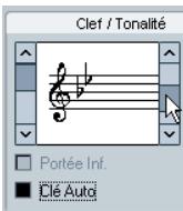 STEINBERG CUBASE STUDIO 4 - Dans les réglages de la partition-page portée - 1