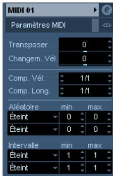 STEINBERG CUBASE STUDIO 4 - Paramètres MIDI - 1