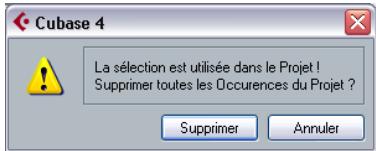STEINBERG CUBASE STUDIO 4 - Supprimer des clips de la bibliothèque - 1