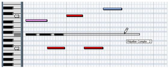 STEINBERG CUBASE STUDIO 4 - Dupliquer et répéter des notes - 1