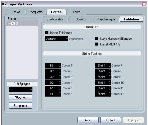 STEINBERG CUBASE STUDIO 4 - Création automatique de tablatures - 1