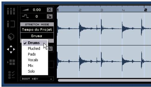 STEINBERG SEQUEL - Quantification audio et adaptation warp - 3