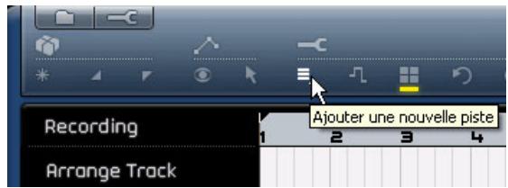 STEINBERG SEQUEL - Ajout d'une piste audio - 2