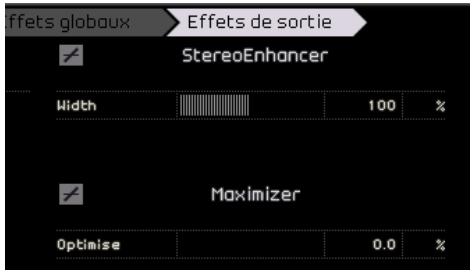 STEINBERG SEQUEL - Effets de sortie - 1