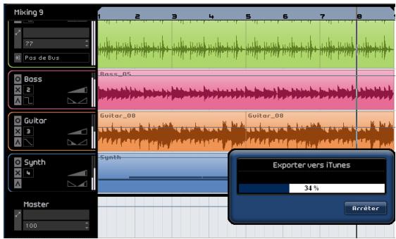 STEINBERG SEQUEL - Exporter vers itunes - 1
