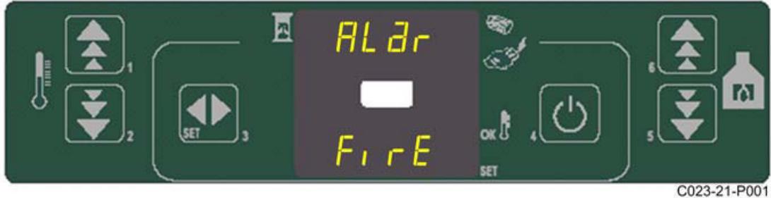 ARCO CHICCA PLUS - Alarme pour défaut de flamme - 1